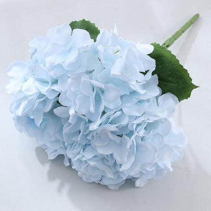 Elegant Blue Hydrangea Silk Floral Centerpiece - Stunning Home Decor Accent