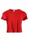 Chic O-Neck Crop Top Tee - Summer-Ready Cotton T-shirt