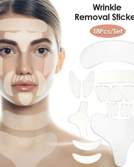 Silicone Anti-Wrinkle Facial Patches - Complete Rejuvenation System