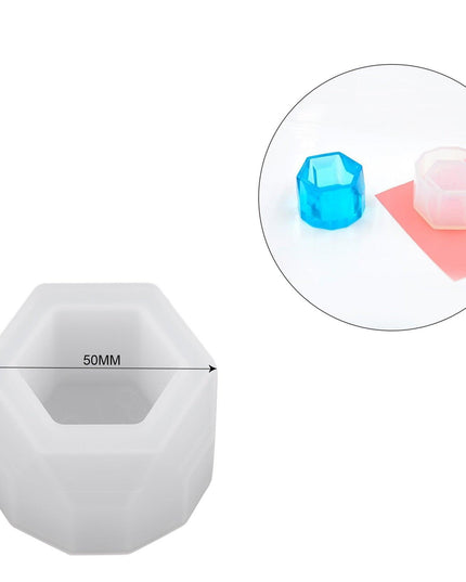 Silicone Mold Kit for Creative Candle Jars and Flower Planters