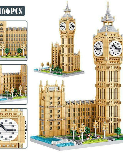 World Landmarks Exploration Building Blocks Set - 5594PCS Creative Educational Toy for Kids