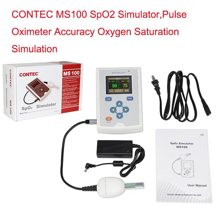 CONTEC MS100 SpO2 Simulator - Pulse Oximeter Simulation Device