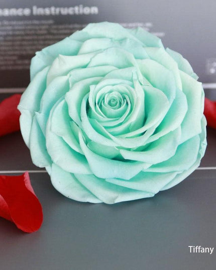 Timeless Grace: Luxurious Preserved Rose Head for Lasting Splendor