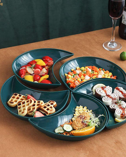 Eco-Friendly Colorful Dining Set: Unbreakable Plates for Sustainable Living