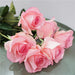 Opulent Realistic Rose Bouquet - Deluxe Lint Home Décor for a Touch of Sophistication