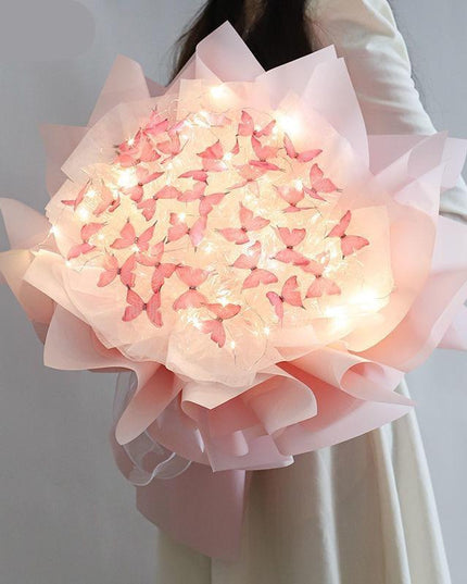 Whimsical Butterfly and Rose Crafting Kit for Memorable Celebrations