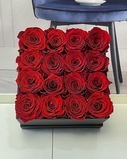 Eternal Romance Rose - Heart-Shaped Forever Floral Display