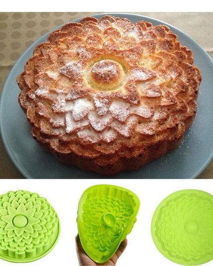 Spiral Delight Silicone Cake Mold for Effortless Dessert Masterpieces