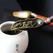 Retro Style Stainless Steel and Wooden Accents Tea Spoon Set for Stylish Tea Ceremonies