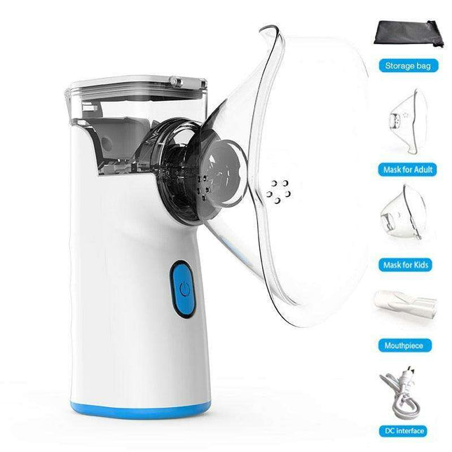 Compact Portable Nebulizer Kit for Asthma Relief - Perfect for All Ages