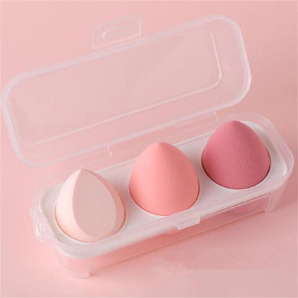 Flawless Finish Pro: 4-Piece Premium Makeup Sponge Set for Seamless Blending