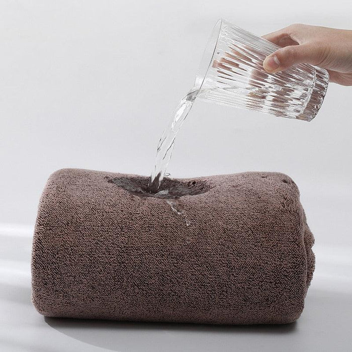 Luxurious Quick Dry Microfiber Bathrobe for Women - Versatile for Home, Bath, and Sauna