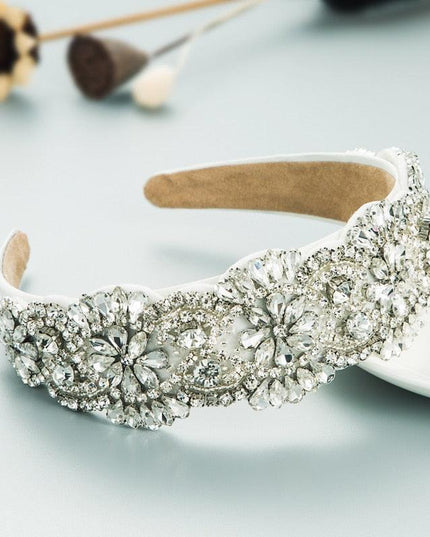 Botanica Sparkling Rhinestone Hair Hoops: Glamorous Accessories for Trendsetting Women and Teens