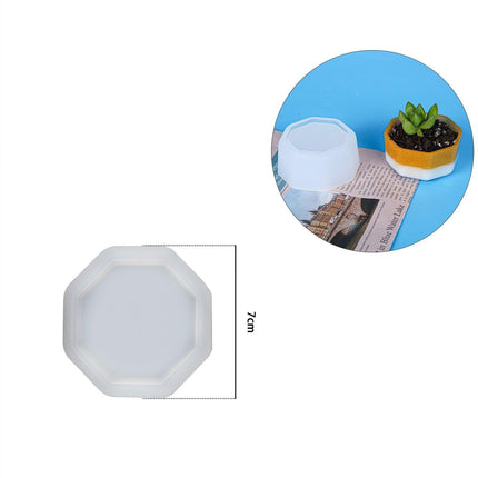 Silicone Mold Kit for Creative Candle Jars and Flower Planters