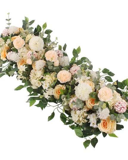 Silk Rose Charm: Exquisite Handmade Floral Wall Decor Set for Timeless Beauty