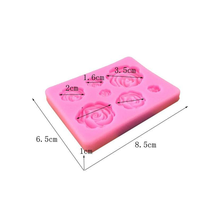 Petal Bloom Silicone Mold for Versatile Baking and Crafting