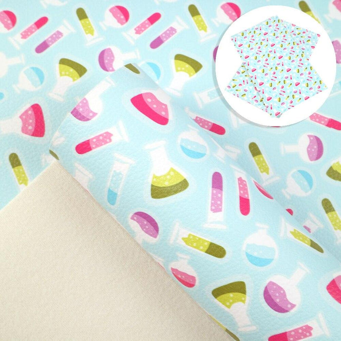 Crayon Lychee Pattern Craft Faux Leather Sheets - Creative DIY Fabric