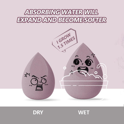 Premium Blending Sponge Set - 4 Latex-Free Makeup Tools for Flawless Application