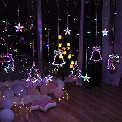 Celestial Dream LED Moon and Star String Lights for Whimsical Decor