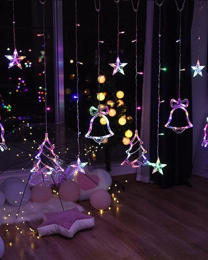 Celestial Dream LED Moon and Star String Lights for Whimsical Decor