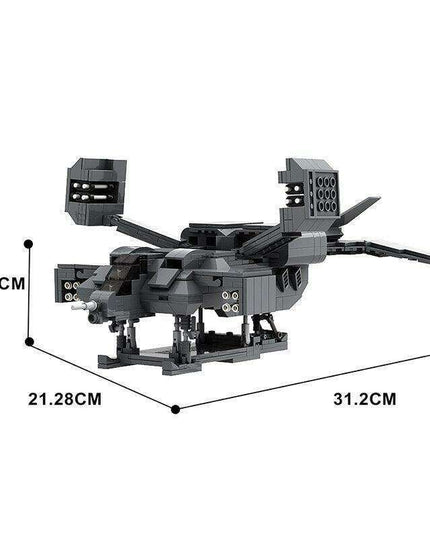 Alien Adventure APC Building Block Kit with Interactive Assembly Guide for Kids