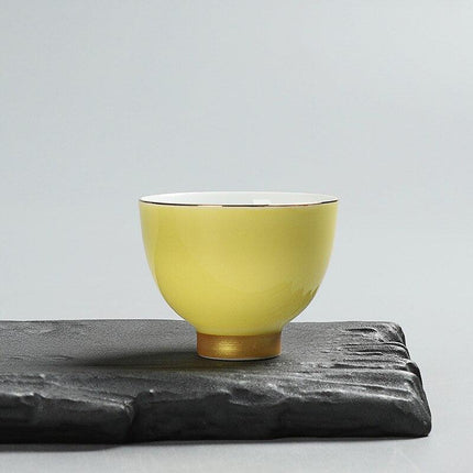 Sophisticated 6-Piece Kiln-Fired Kung Fu Tea Cup Collection