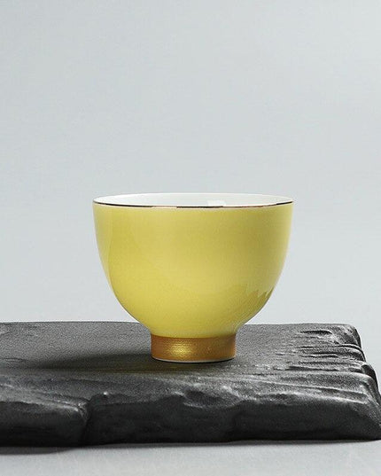 Sophisticated 6-Piece Kiln-Fired Kung Fu Tea Cup Collection