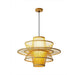 Bamboo Hand-Woven Ceiling Chandelier for Home and Garden Decor