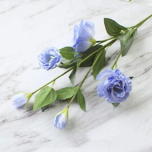 Elegant Silk Peony Rose Bouquet Set - 5 Artificial Blooms
