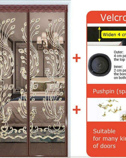 Magnetic Insect Defense Mesh Door for Ultimate Home Comfort