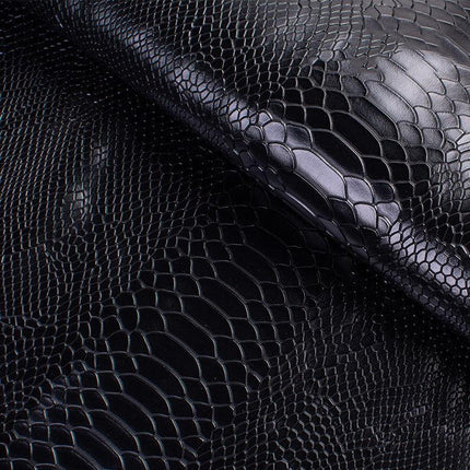 Serpent-Themed Faux Leather Bag Craft Kit - Essential DIY Supplies