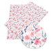 Charming Floral Synthetic Leather Craft Sheets - Essential for Creatives