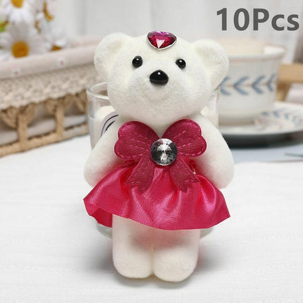 Floral Teddy Bear Celebration Bundle - Set of 10