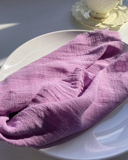 Elegant Holiday Linen Blend Napkins - 50 Pack for Festive Gatherings