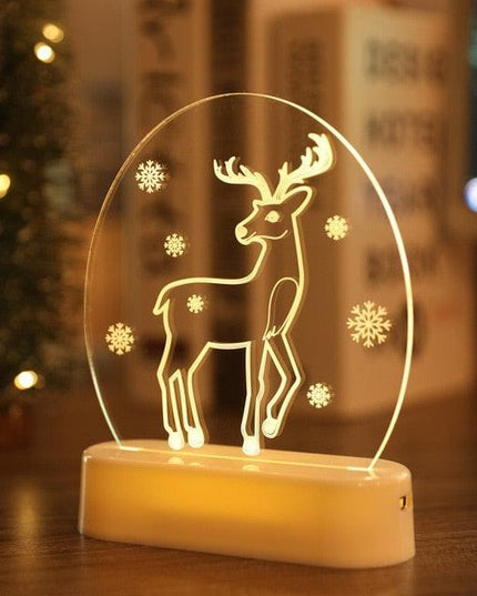 Enchanting 3D Illusion LED Night Light - Illuminate Your Space with Wonder