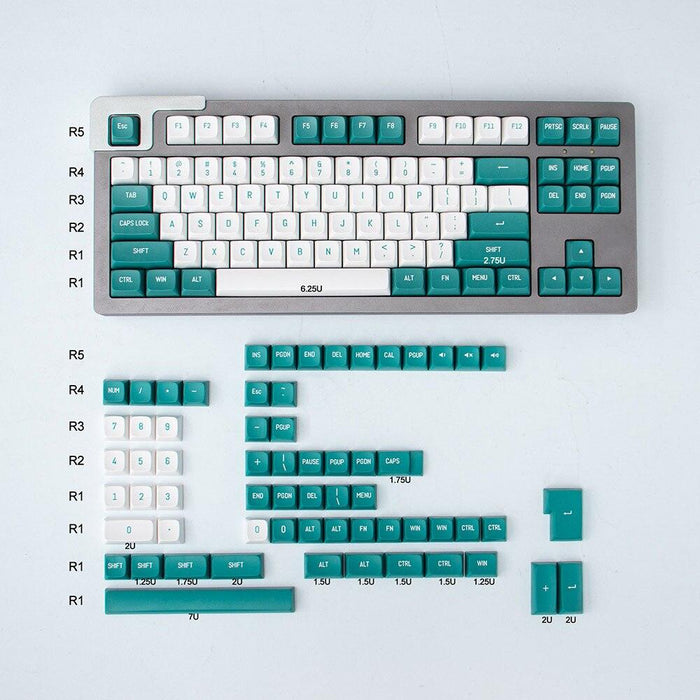 Upgrade Your Keyboard Game with 150 MSA Dual-Tone Keycaps