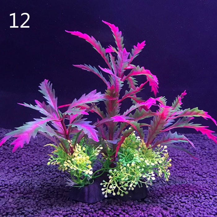 Underwater Oasis Aquarium Plant Set: Realistic Artificial Water Weeds for Fish Tanks