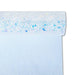 Sparkling Golden White DIY Glitter Fabric Roll - Crafting Material for Custom Accessories