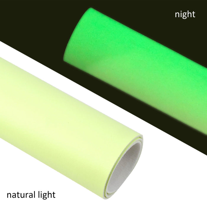 Luminous Glow-in-the-Dark Synthetic Leather Crafting Sheets