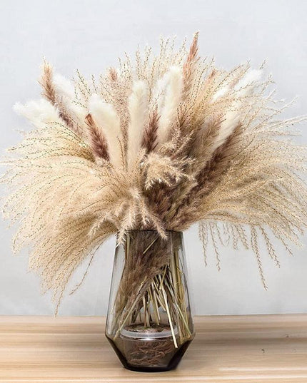 Bohemian Chic Pampas Grass Bouquet for Seasonal Home Decor