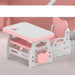 Compact and Chic Kids Study Desk and Chair Set: An Ideal Learning Space for Small Rooms