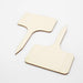 Eco-Friendly Wooden Plant Tags Set - 10 T-Type Labels with Marker Pen
