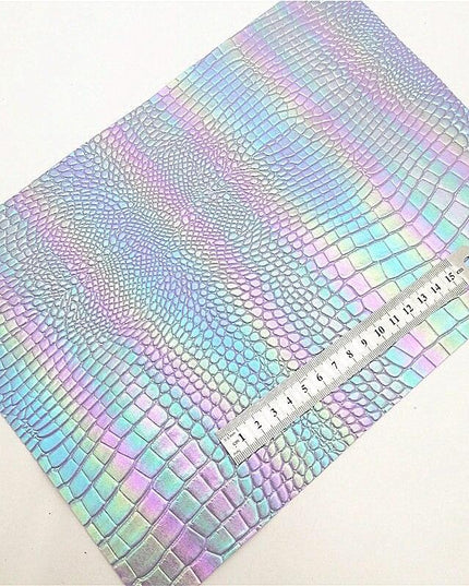 Glistening Spiderweb Faux Leather Craft Sheets for Halloween Creations