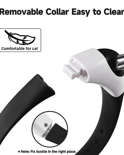 Adjustable Laser Cat Collar with USB Rechargeable Interactive Toy for Endless Fun