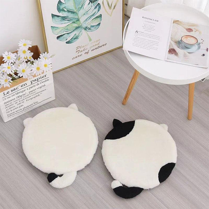 Japanese Style Plush Cat Pillow with Memory Cotton Stuffing