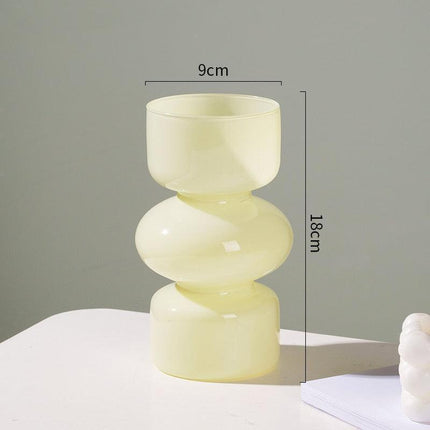 Nordic Chic Glass Vase - Elevate Your Home Decor with Modern Style
