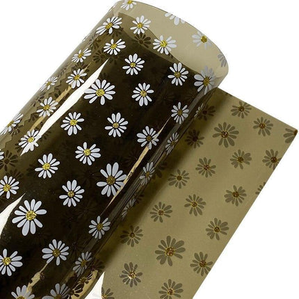 Colorful Flower-Patterned PVC/TPU Film for Creative DIY Crafting