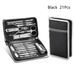 Professional Stainless Steel Nail Clippers Set with Travel Case: Complete Manicure Kit
