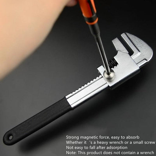 Telescopic Orange Red Magnetic Pick-Up Tool with Stainless Steel Antenna