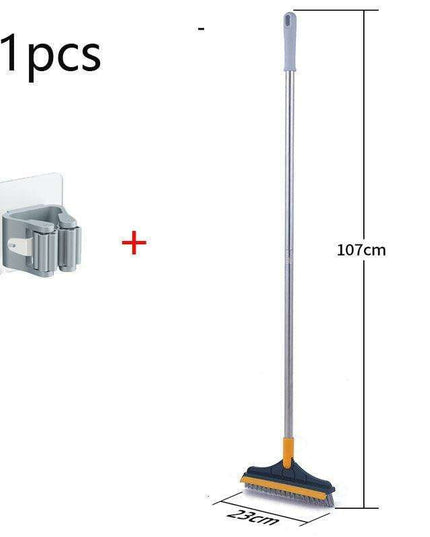 Versatile Triangular Cleaning Brush with 120° Rotating Head for Effortless Corner Cleaning